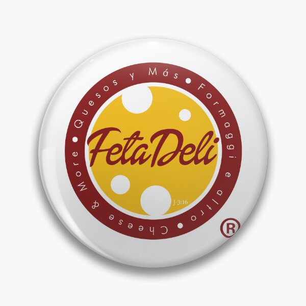 Item preview, FetaDeli Cheese & More Circular Swiss Emblem designed and sold by odaignea.