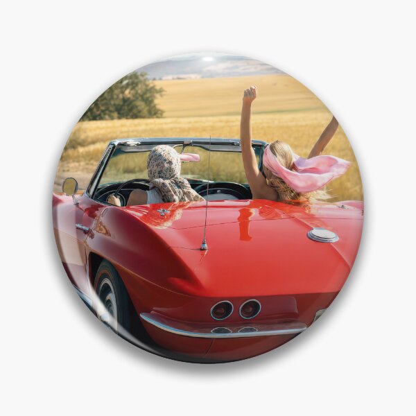 Item preview, Two Women in a 1966 Corvette Convertible on Route 66 designed and sold by Maria Dryfhout.
