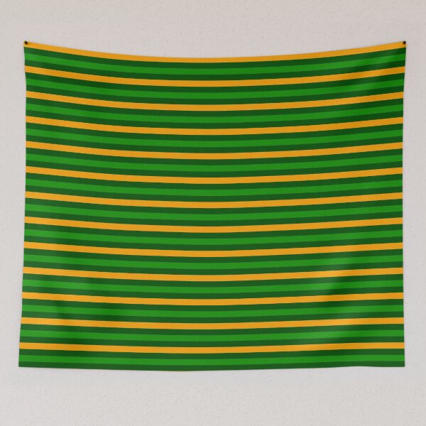 Item preview, Yellow And Green Stripes Design Green designed and sold by PatternTitan.