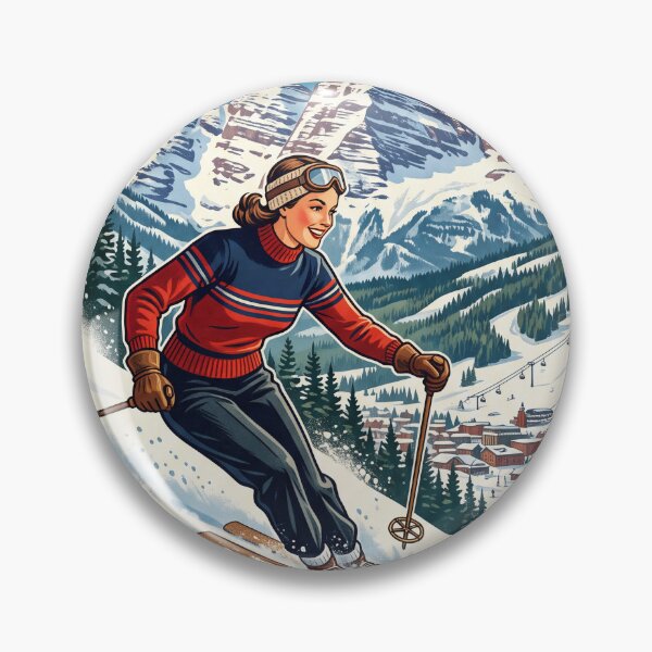 Item preview, Aspen – Skiing in the Rockies designed and sold by Theodor Decker.