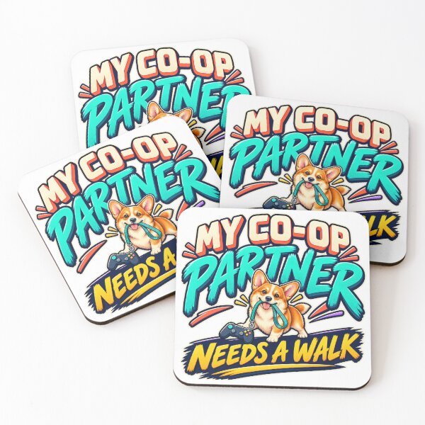 Item preview, My Co-Op Partner Needs a Walk designed and sold by FZ Studio .