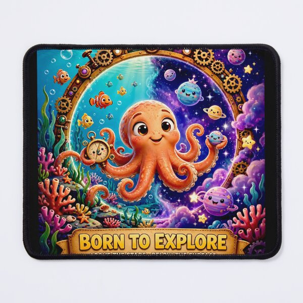 Item preview, Born to Explore" Psychedelic Art Collection designed and sold by Helios Be. Lavsh.