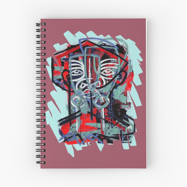 Item preview, Handmade Neo-Expressionist Symmetry Portrait - Centered Soul designed and sold by supernikol.