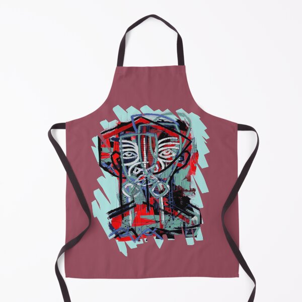 Item preview, Handmade Neo-Expressionist Symmetry Portrait - Centered Soul designed and sold by supernikol.
