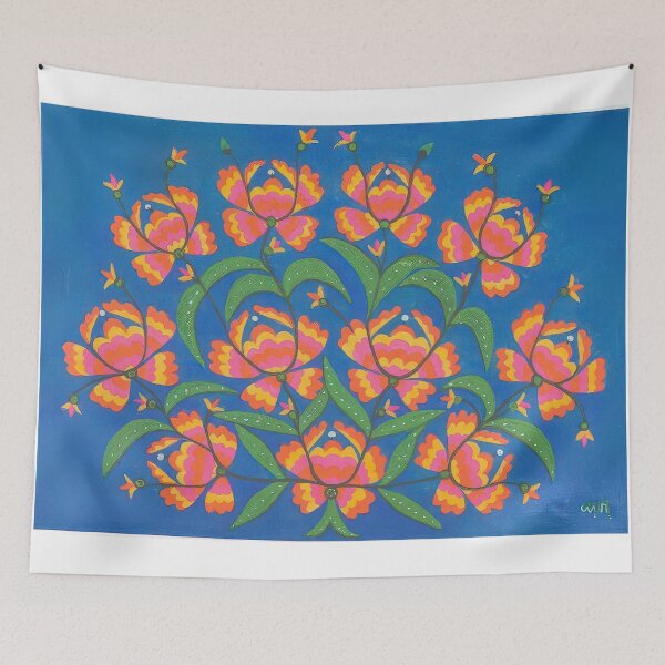 Item preview, A Bunch of Red Flowers on Read Army Day - Poster designed and sold by LILLIANSTRANGEy.
