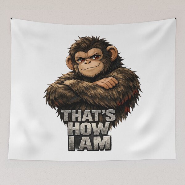 Item preview, That’s How I Am – Confident Chimp Attitude Design designed and sold by Cabrasco.