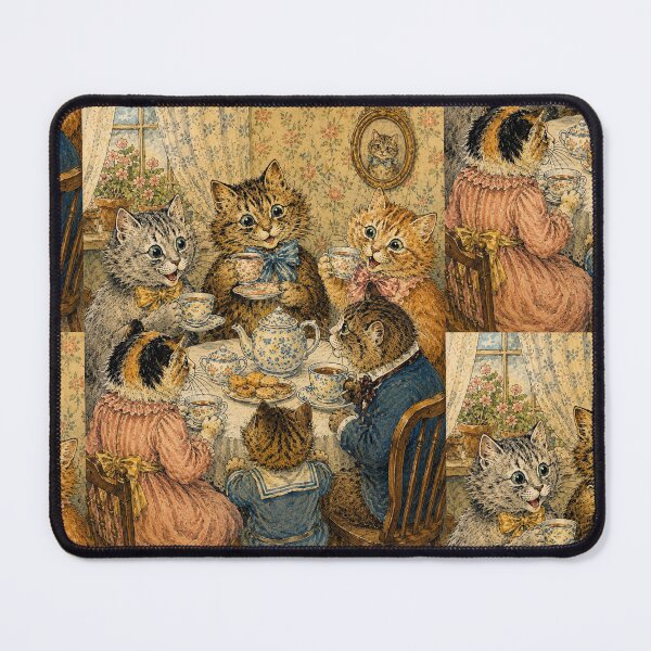 Item preview, The Proper Cat Tea Society designed and sold by Kimberly Palmer.