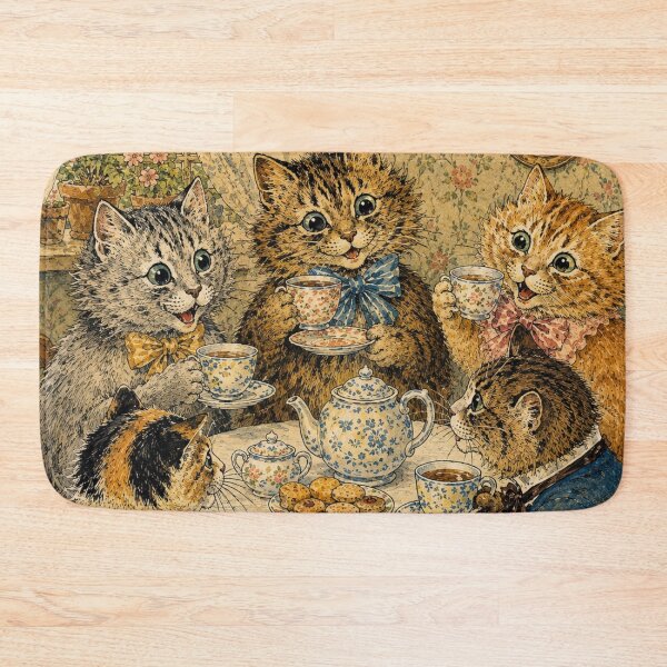 Item preview, The Proper Cat Tea Society designed and sold by Kimberly Palmer.