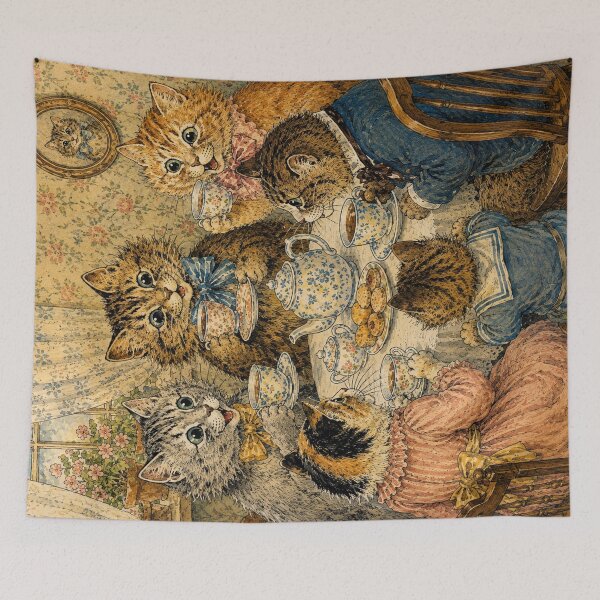 Item preview, The Proper Cat Tea Society designed and sold by Kimberly Palmer.