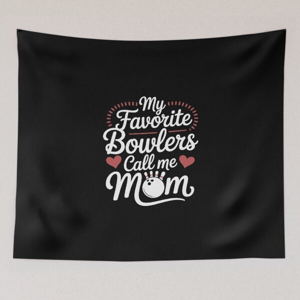 Item preview, My Favorite Bowlers Call Me Mom designed and sold by jkrphoto.