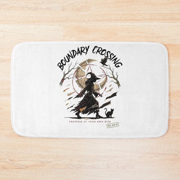 Item preview, Boundary Crossing Witch Halloween Design Graphic Tee v1 designed and sold by DarylWelsh2024.