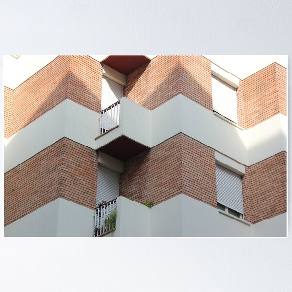 Item preview, Balcones de Ladrillo Geométricos designed and sold by Guim-de-Pablos.
