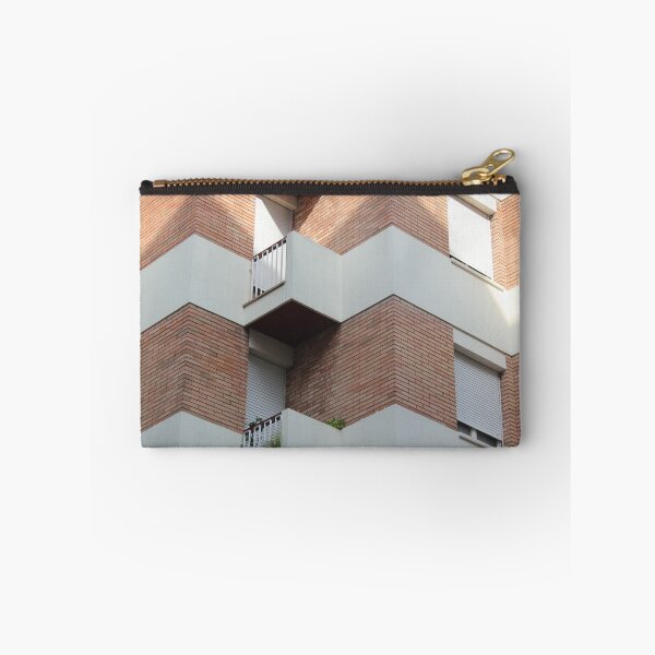 Item preview, Geometric Red Brick Balconies and Windows designed and sold by Guim-de-Pablos.