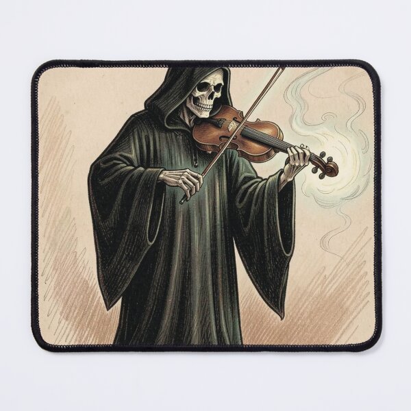 Item preview, The Grim Reaper playing the violin. designed and sold by MagelliShop.
