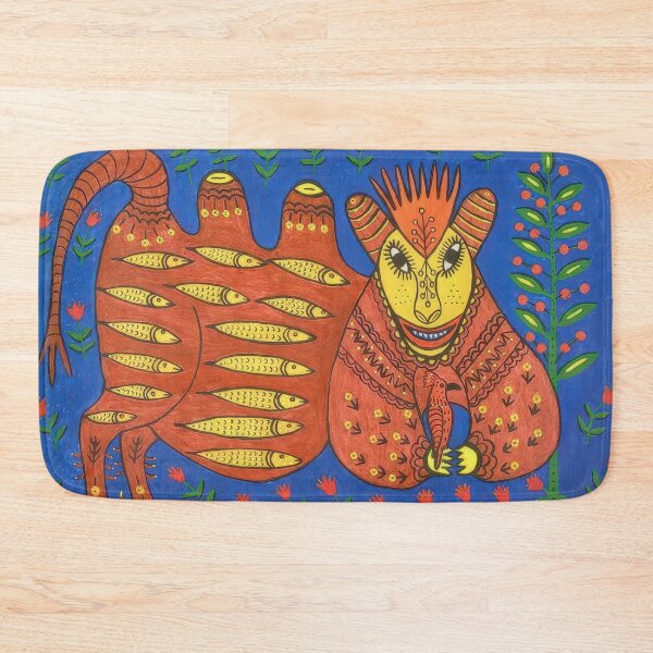 Item preview, A Fish King Has Caught a Hoopoe and Is Full of Joy -  Poster designed and sold by LILLIANSTRANGEy.