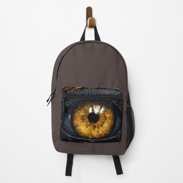 Item preview, Amber Wolf - Golden Eye in Dark Oil Painting designed and sold by MAISON SYLVIE.