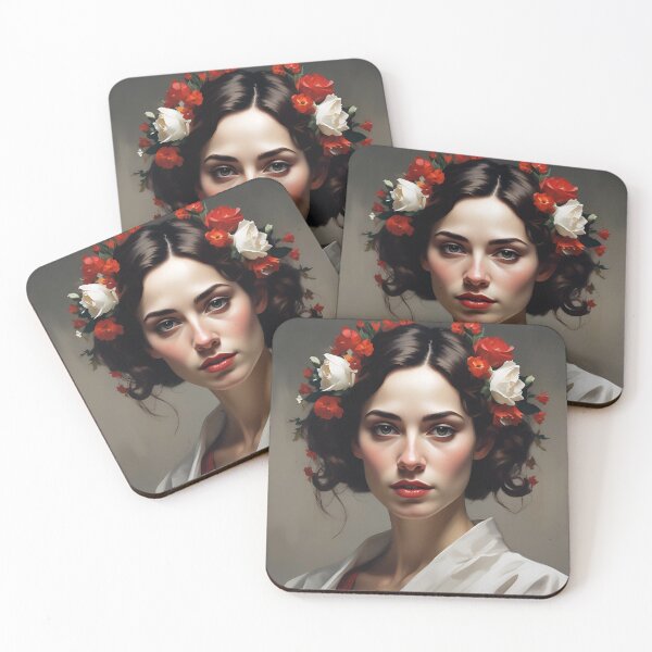 Item preview, Woman with flowers  designed and sold by MK26Designs.
