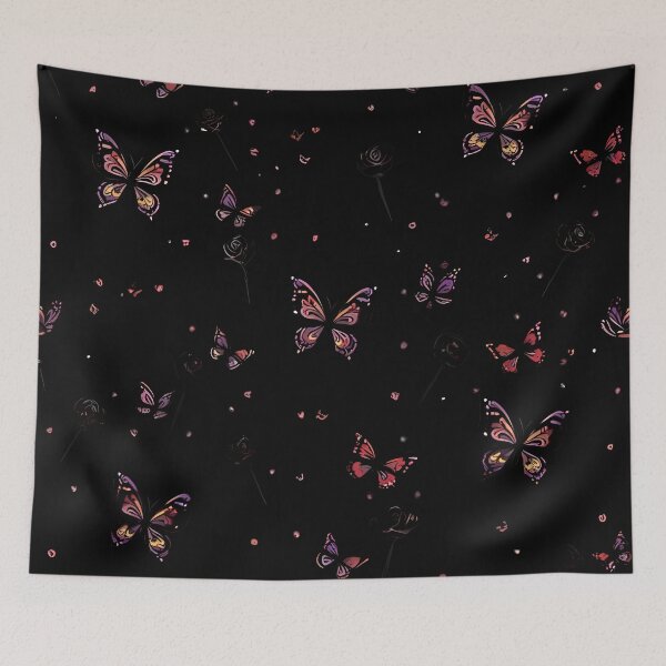 Item preview, Title: Mystical Butterflies Pattern designed and sold by Bondingbonding.
