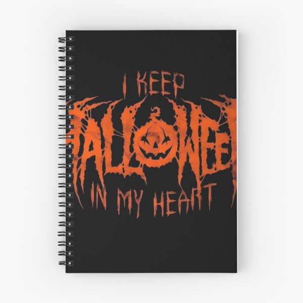 Item preview, I Keep Halloween In My Heart Death Metal designed and sold by DarkOriginArts.