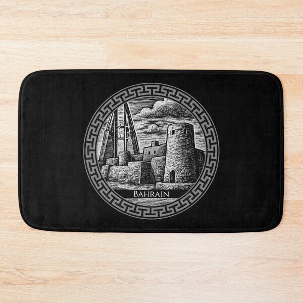 Item preview, Bahrain Vintage Woodcut Art designed and sold by Thistle-TShop.
