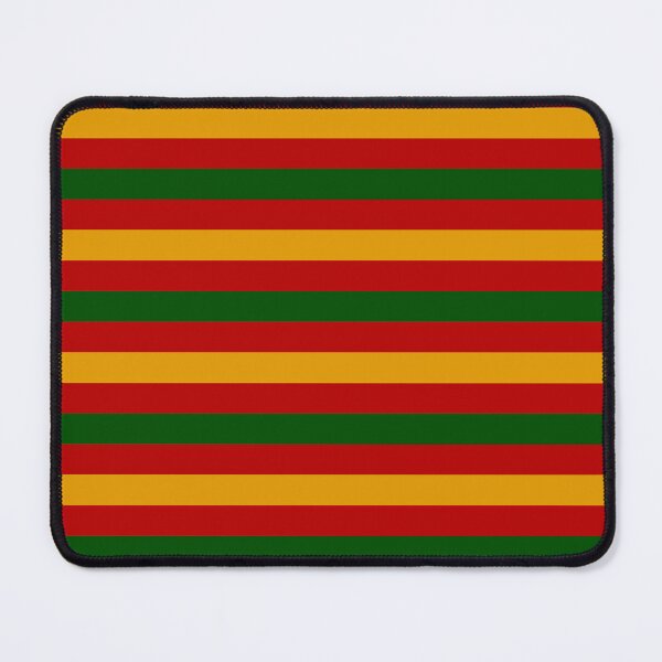 Item preview, Yellow And Green Stripes Design Red designed and sold by PatternTitan.