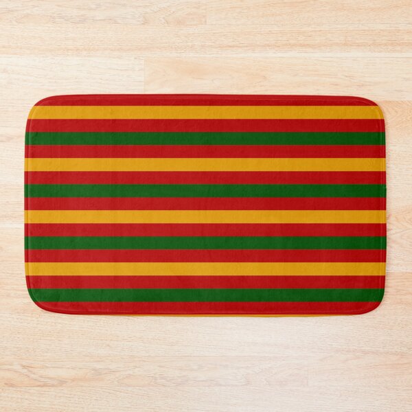 Item preview, Yellow And Green Stripes Design Red  designed and sold by PatternTitan.