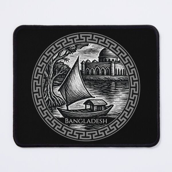 Item preview, Bangladesh Vintage Woodcut Art designed and sold by Thistle-TShop.