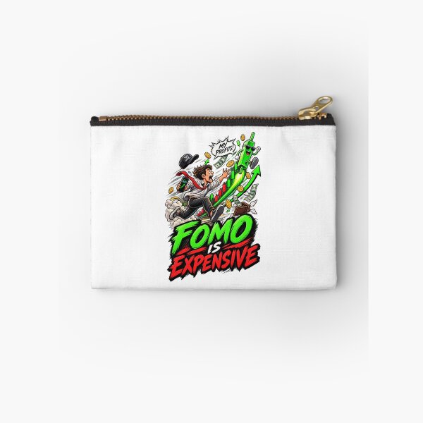 Item preview, FOMO Is Expensive Funny Trading Design designed and sold by NovaMoodCo.