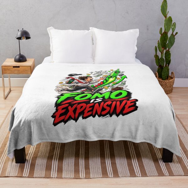 Item preview, FOMO Is Expensive Funny Trading Design designed and sold by NovaMoodCo.