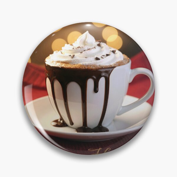 Item preview, Hot Chocolate Cup on Red Holiday Sweater designed and sold by Maria Dryfhout.