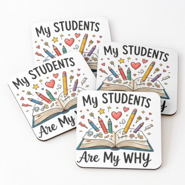 Item preview, My Students Are My Why — Heartfelt Teacher Appreciation Gift designed and sold by Tipsy24.
