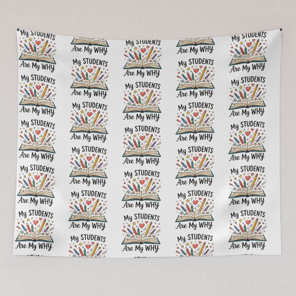 Item preview, My Students Are My Why — Heartfelt Teacher Appreciation Gift designed and sold by Tipsy24.