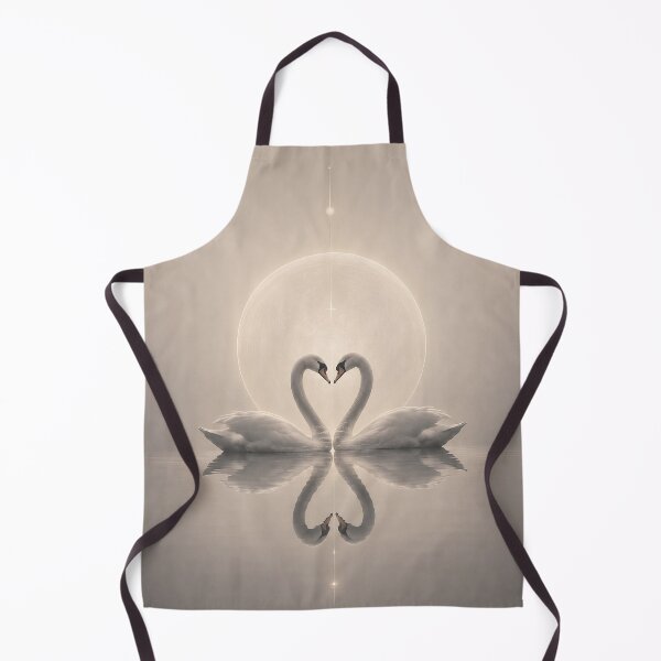 Item preview, The Quiet Union – Spiritual Swan Love Art designed and sold by SacredLensV.