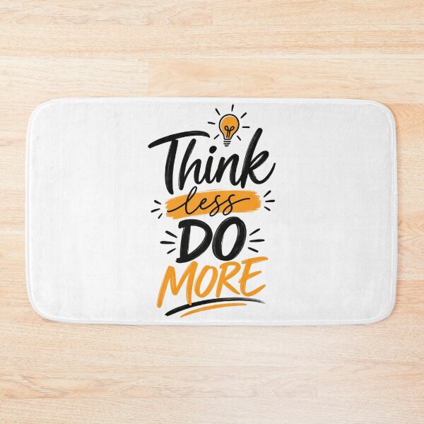 Item preview, Think Less, Do More designed and sold by Side Quest Co..