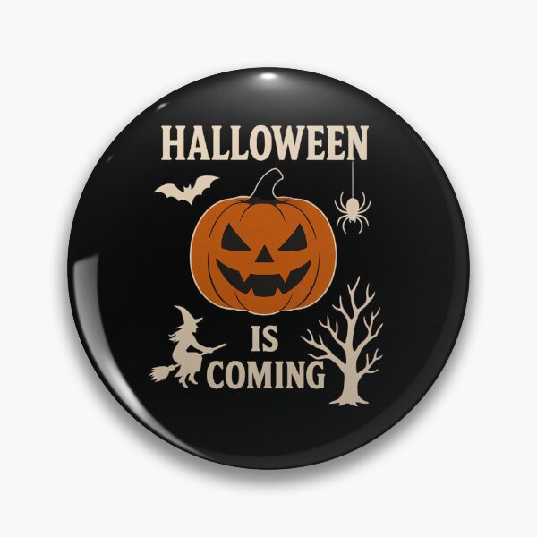 Item preview, Halloween Is Coming Minimalist Pumpkin designed and sold by DarkOriginArts.