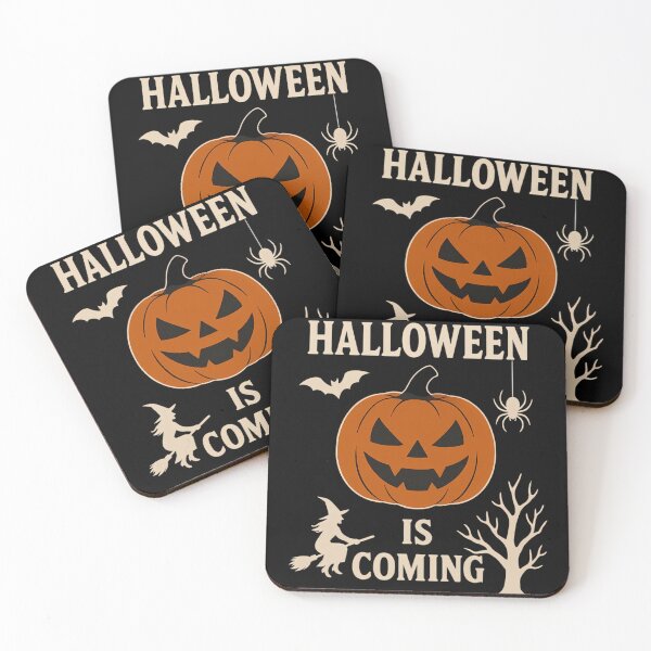 Item preview, Halloween Is Coming Minimalist Pumpkin designed and sold by DarkOriginArts.