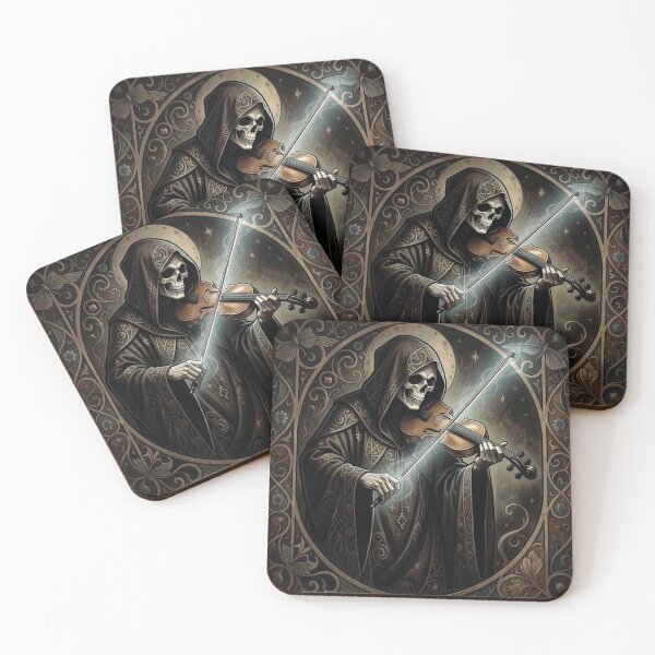 Item preview, The Grim Reaper playing the violin. designed and sold by MagelliShop.
