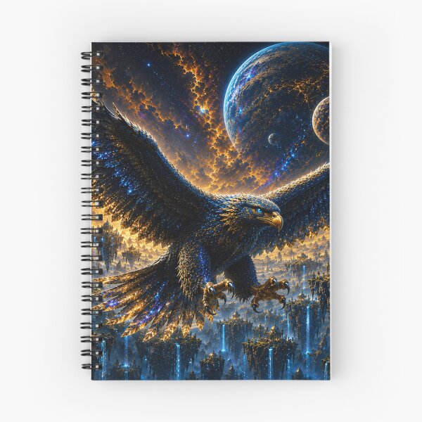 Item preview, Cosmic Eagle—Guardian of the Celestial Realm designed and sold by ZYVARENNE.