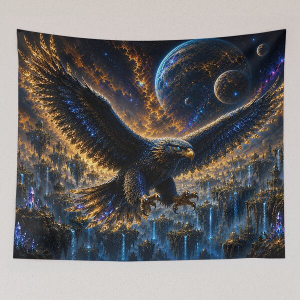Item preview, Cosmic Eagle—Guardian of the Celestial Realm designed and sold by ZYVARENNE.