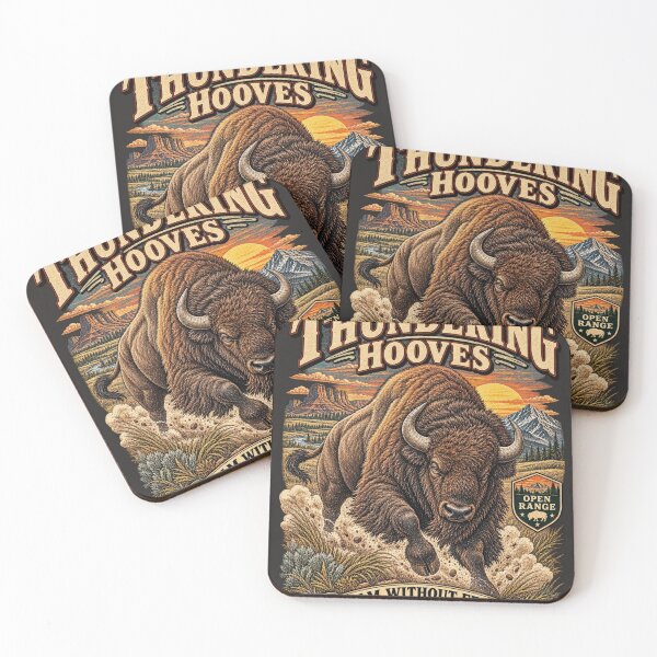 Item preview, THUNDERING HOOVES designed and sold by KrungiT Design .