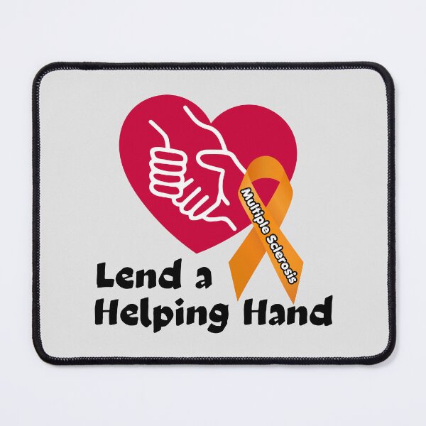 Item preview, Multiple Sclerosis - Lean a Helping Hand. designed and sold by MPC-Mince-Pies.