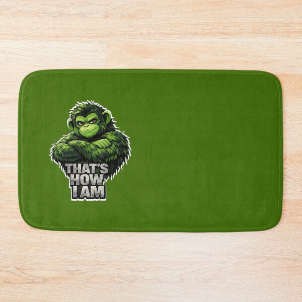 Item preview, That’s How I Am – Green Gorilla Attitude Graphic designed and sold by Cabrasco.