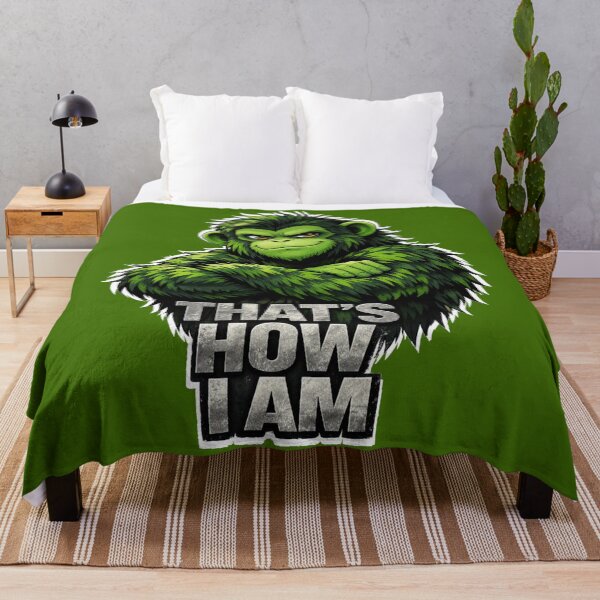 Item preview, That’s How I Am – Green Gorilla Attitude Graphic designed and sold by Cabrasco.