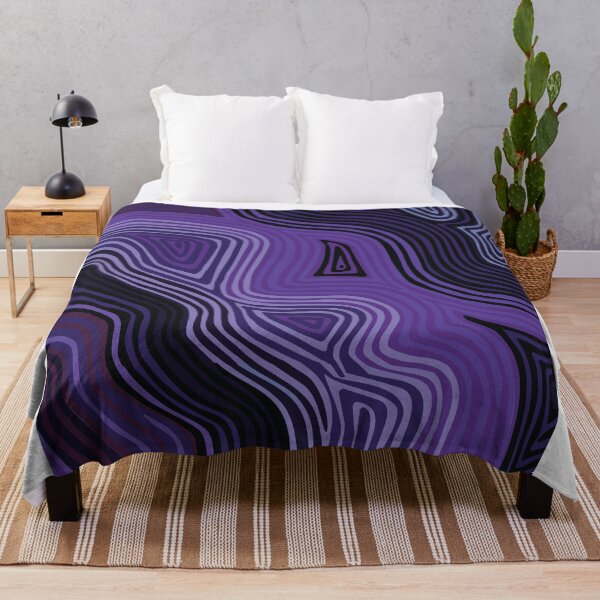Item preview, Purple Swirls and Waves designed and sold by AbstractArielle.