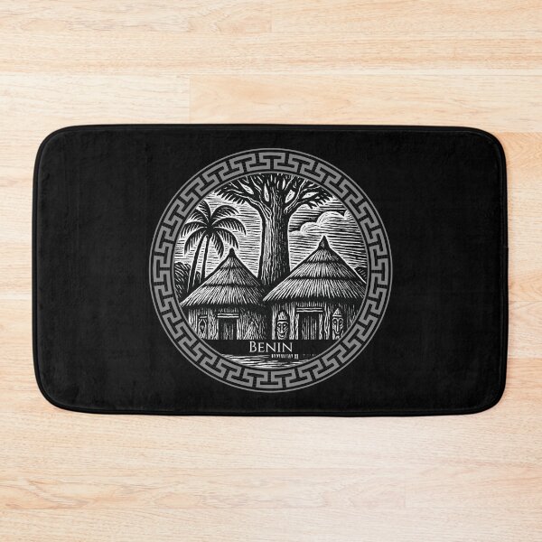 Item preview, Benin Vintage Woodcut Art designed and sold by Thistle-TShop.