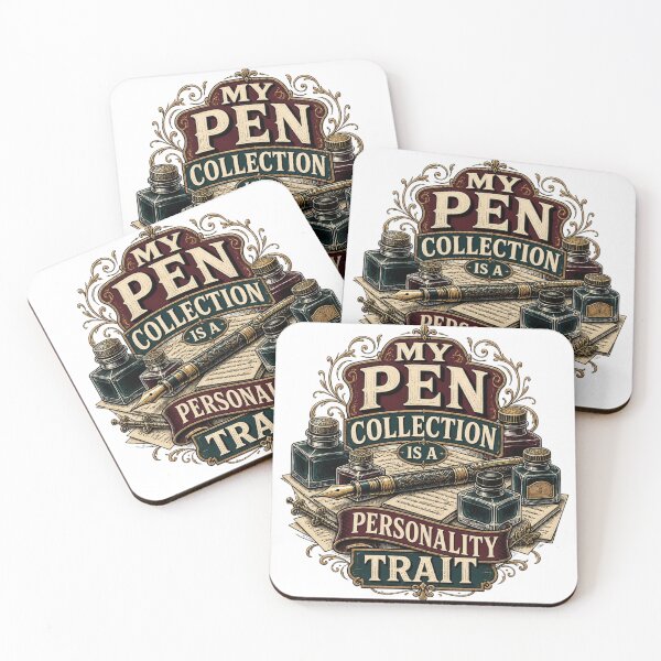 Item preview, My Pen Collection Is a Personality Trait designed and sold by Stylestickers55.
