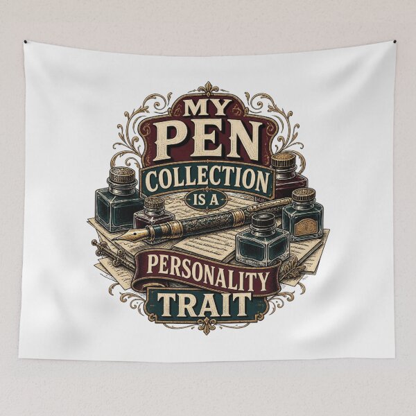 Item preview, My Pen Collection Is a Personality Trait designed and sold by Stylestickers55.
