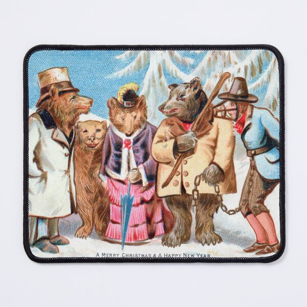 Item preview, Weird Victorian Christmas - Bears and Ranger designed and sold by forgottenbeauty.