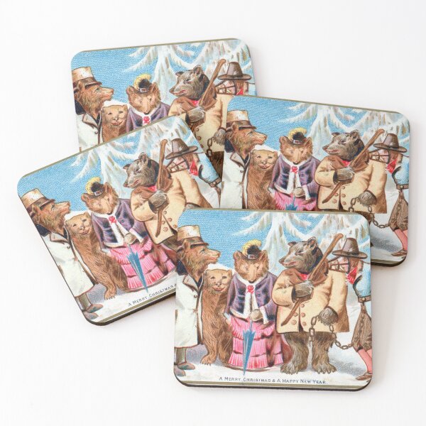 Item preview, Weird Victorian Christmas - Bears and Ranger designed and sold by forgottenbeauty.