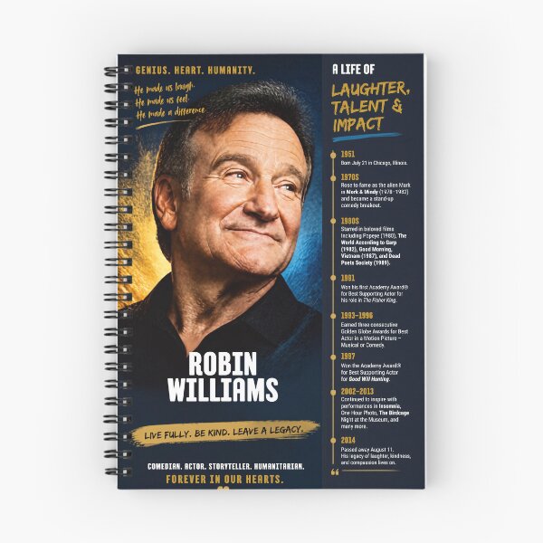 Item preview, Robin Williams designed and sold by LoveSomethingDifferent.